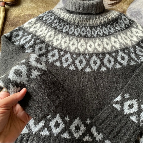 Sweet Paraphrase mohair blend turtleneck sweater - Picture 5 of 11